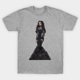 Wednesday Addams Goes to the Ball T-Shirt